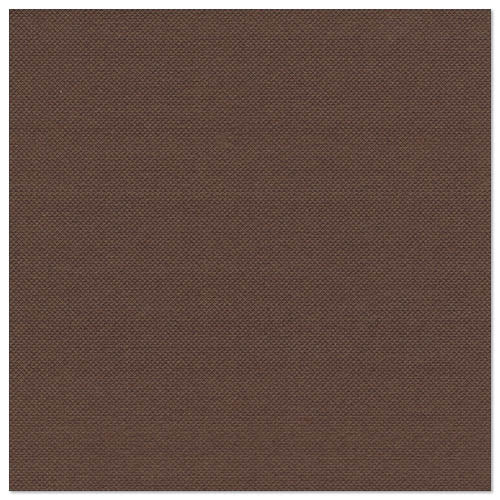 Die Nahaufnahme der PAPSTAR 20 Servietten "ROYAL Collection" (40x40 cm, 1/4-Falz) der PAPSTAR GmbH zeigt eine unifarbene mittelbraune Serviette mit gleichmäßiger Webstruktur - perfekt für elegante Tischdekorationen ohne sichtbare Muster.