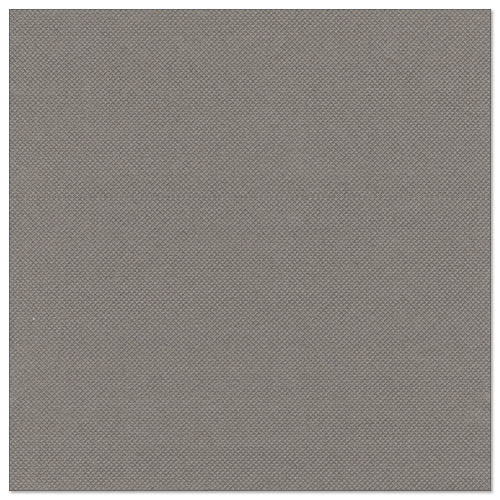 Die quadratische, hellgraue Strukturserviette aus der ROYAL-Kollektion der PAPSTAR GmbH (20 Servietten, 1/4-Falz, 40 x 40 cm) zeichnet sich durch ein feines Webmuster und saubere Ränder aus, die für ein gleichmäßiges, einheitliches Aussehen sorgen.