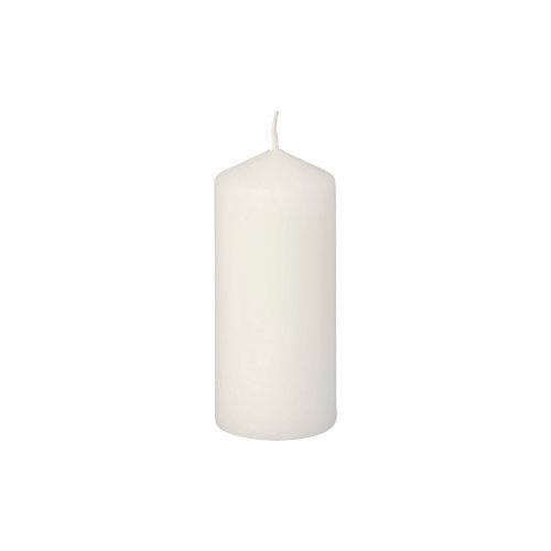 Die Starpak Stumpenkerzen (10 Stück, Ø 40 mm · 90 mm) überzeugen mit zylindrischer Form, weißem Design und unangezündetem Docht – ideal für eine romantische Stimmung dank langer Brenndauer.