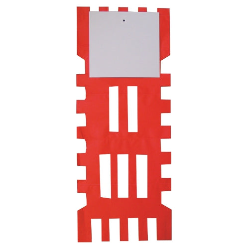 Die PAPSTAR Großraumgirlande „Regenbogenfranse“ ist eine 10 m lange, schwer entflammbare Papiergirlande in Regenbogenfarben, hergestellt von der PAPSTAR GmbH und wird einzeln im Beutel geliefert.