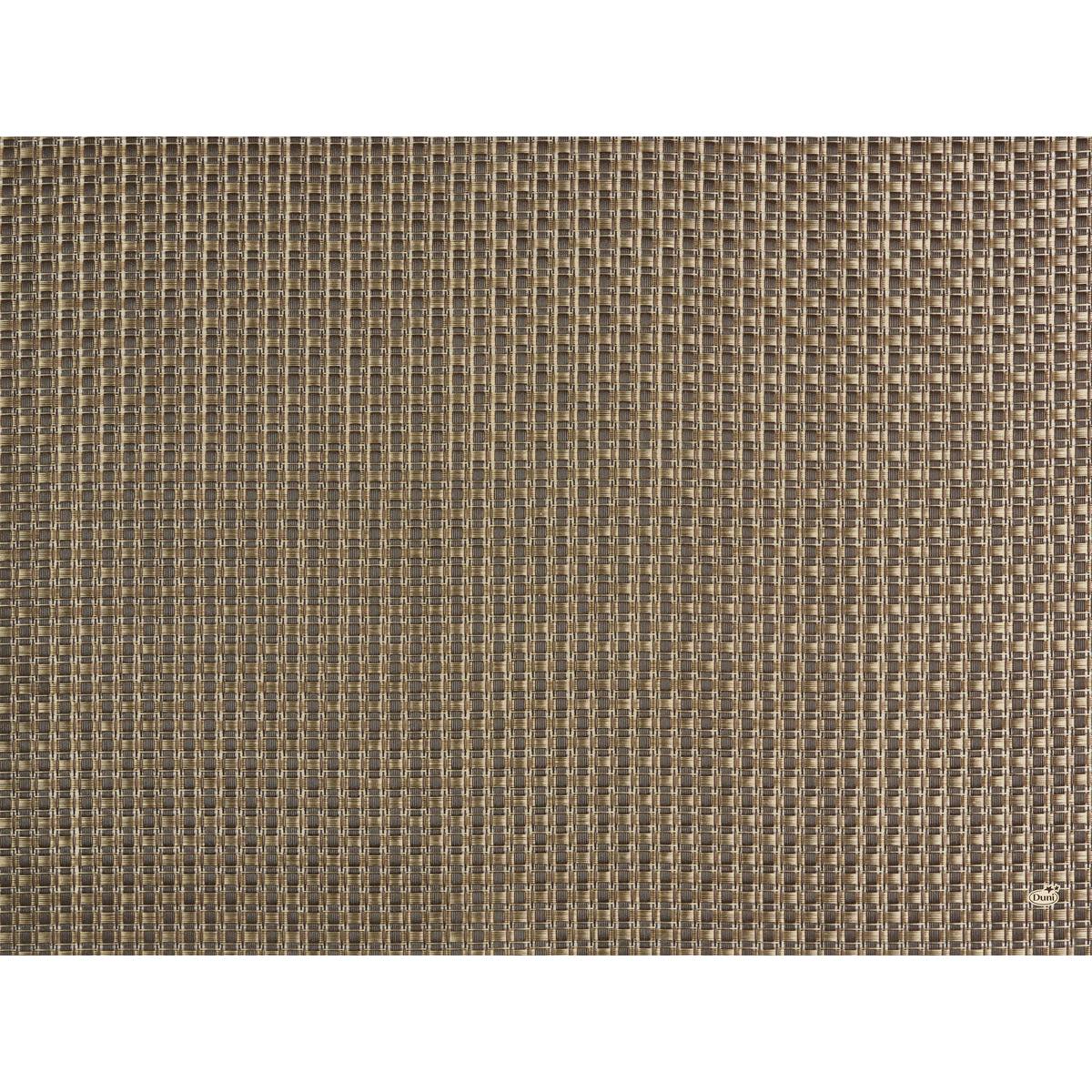 Detailaufnahme der strukturierten, gitterartigen Oberfläche der Papier-Tischsets 30 x 40 cm 3D - Erdbraun (Packung mit 250 Stück) der Duni GmbH, aus recycelbarem Papier-ideal für stilvolle und nachhaltige Tischdekoration.