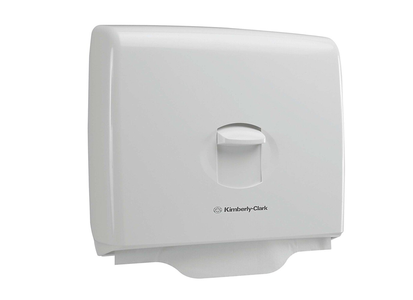 Der Kimberly-Clark Aquarius™ Toilettensitzauflagenspender in Weiß ist ein wandmontierter Spender, perfekt für die Aufrechterhaltung der Hygiene in öffentlichen Toiletten. 1 Spender pro Karton.