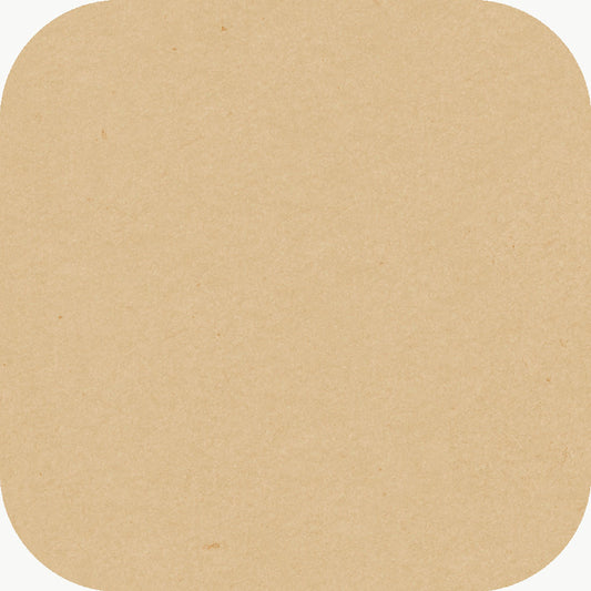 Ein quadratischer Untersetzer 8,5x8,5cm von Duni GmbH in naturbraunem Kraftpapier mit abgerundeten Ecken und ohne Muster-ideal für eine nachhaltige Note in Ihren Entwürfen. Die Packung enthält 250 Stück.
