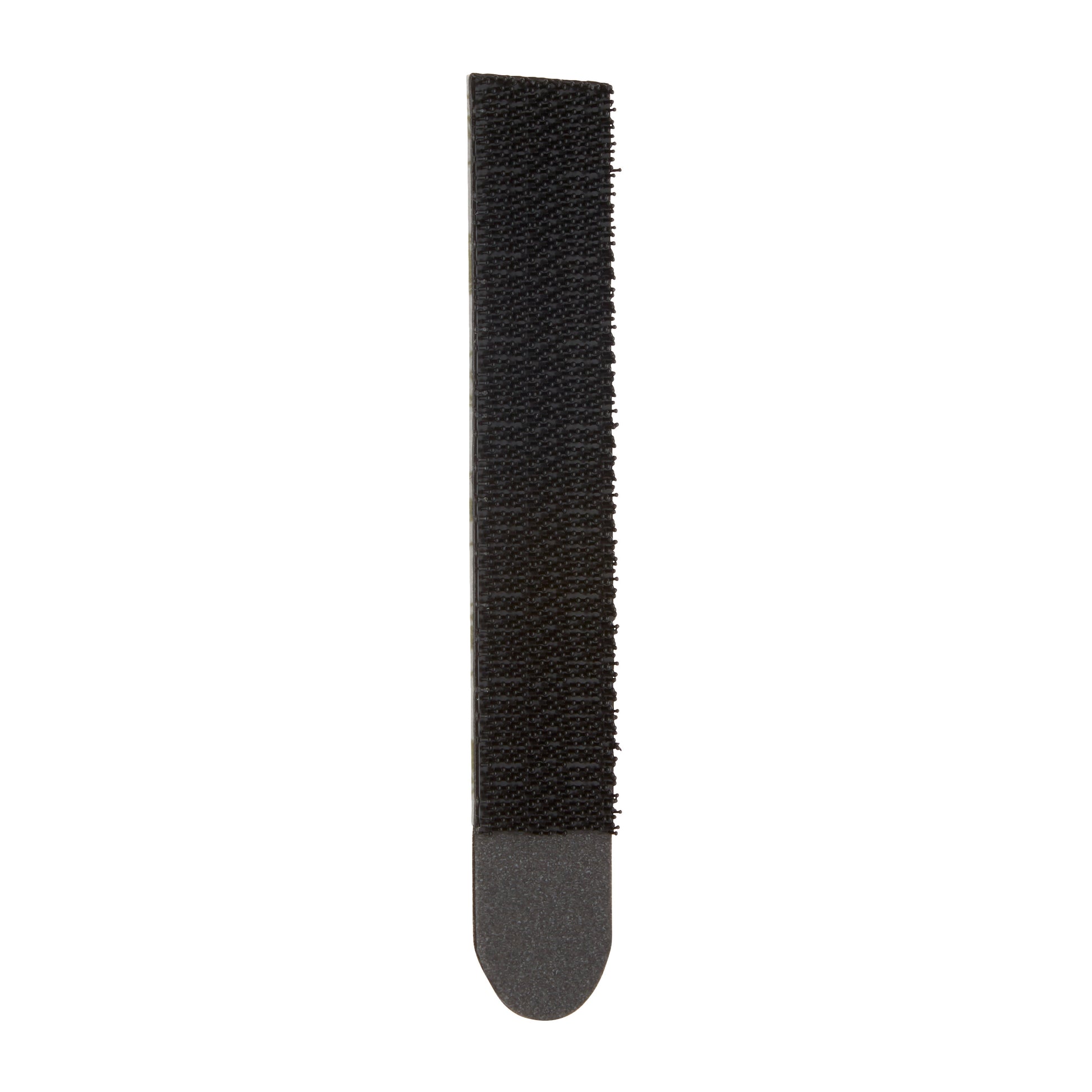 Abgebildet ist eine Packung mit vier schwarzen Command™ Bilder-Montagestreifen (Größe L, 7,2 kg Belastung) der 3M Deutschland GmbH auf weißem Hintergrund. Jeder Streifen ist rechteckig und für die Montage bestimmt, mit Klebstoff auf einer Seite.