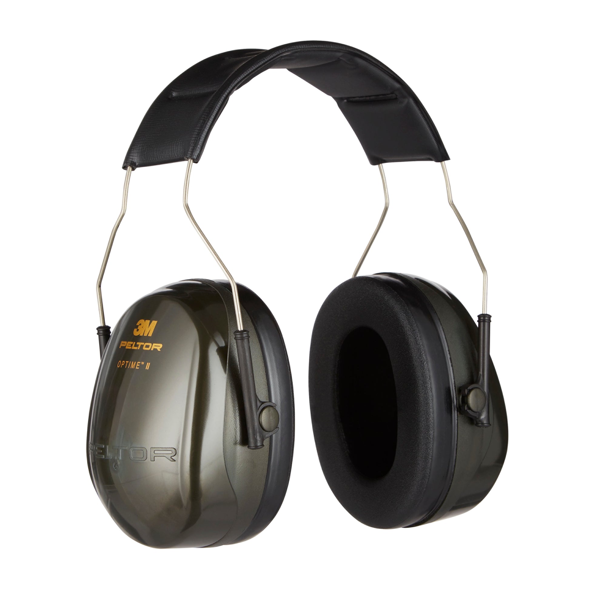 Der 3M™ PELTOR™ Optime™ II H520A Gehörschutz der 3M Deutschland GmbH verfügt über grüne Ohrmuscheln und ein gepolstertes Kopfband und bietet einen SNR von 31 dB für eine effektive Lärmreduzierung. Wird als Einzelgerät geliefert.