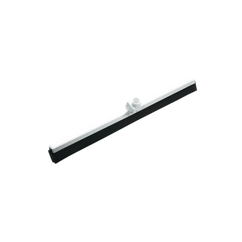 Der Diversey Wasserschieber, schwarz (615 x 32 x 25 mm, ohne Gelenk) von Diversey Deutschland GmbH & Co. OHG ist ideal zur Wasserentfernung auf glatten Oberflächen und wird auf weißem Hintergrund gezeigt. Packung: 1 Stück.