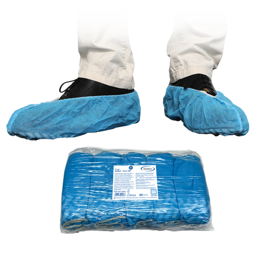 MaiMed-Cover ABS shoe covers disposable shoe covers made of PP, blue, 50 pieces/pack. | Pack (50 pieces)