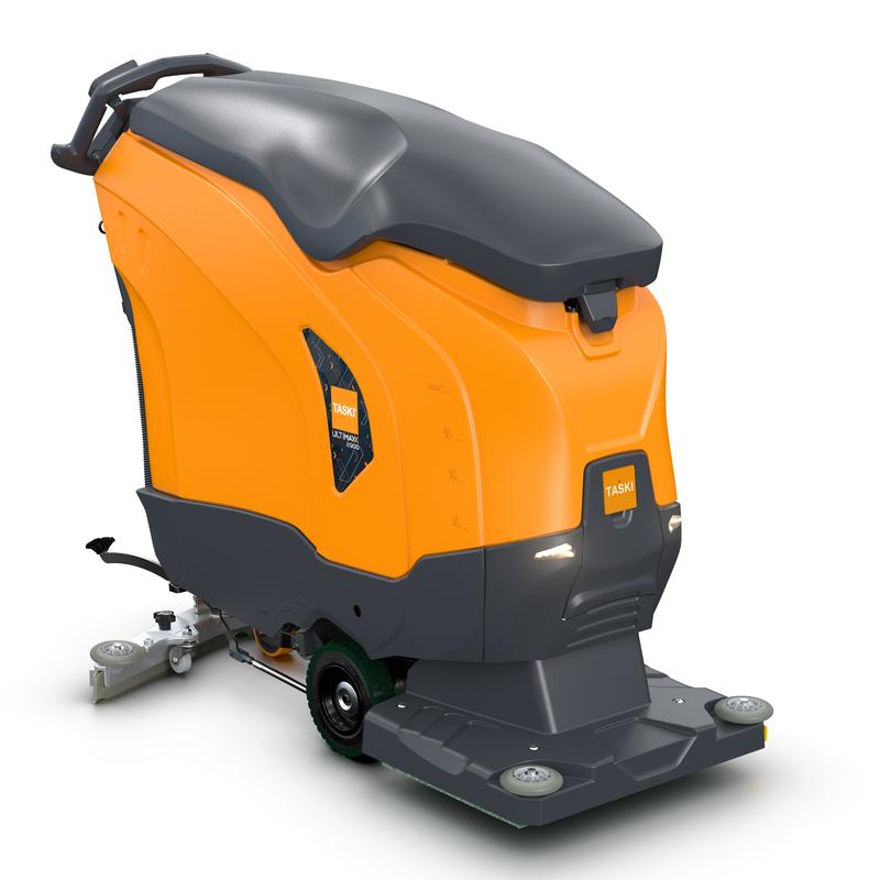 Der TASKI ULTIMAXX 2900 OB50 Performance BMS 40A von Diversey Deutschland verfügt über einen 63L-Tank, 50cm große Orbitalbürsten und eine Scheuersaugmaschine der neuesten Generation, die sich ideal für die effiziente gewerbliche oder industrielle Bodenreinigung eignet.