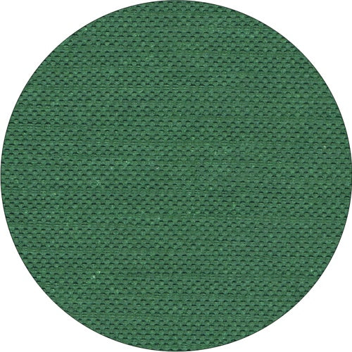 Ein rundes Muster der dunkelgrünen, strukturierten PAPSTAR-Tischdecke aus der ROYAL-Kollektion der PAPSTAR GmbH weist ein dicht gewebtes Muster mit kleinen, gleichmäßigen Unebenheiten in Tissue-Qualität auf.