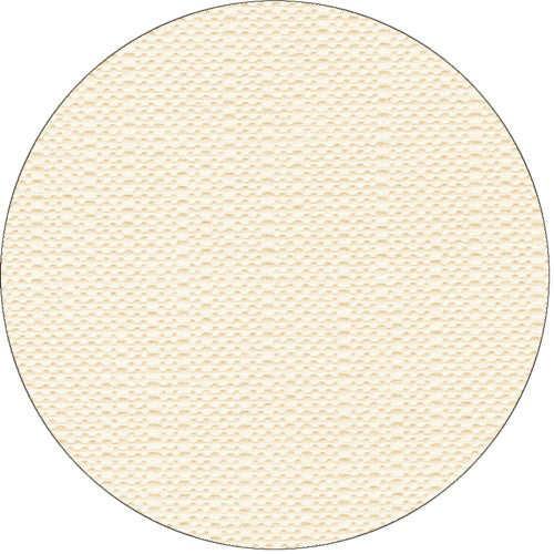 Auf weißem Untergrund ist eine kreisrunde, beige Strukturfläche mit dezentem Muster aus der PAPSTAR Tischdecke, Tissue „ROYAL Collection“ der PAPSTAR GmbH abgebildet.