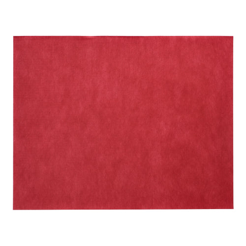 Die Starpak 100 Tischsets, stoffähnlich Vlies „Soft Selection“ (30x40 cm), präsentieren sich in Rot auf weißem Hintergrund – perfekt für elegante Tischdekoration oder als einzigartige Alternative zu klassischen Tischsets.