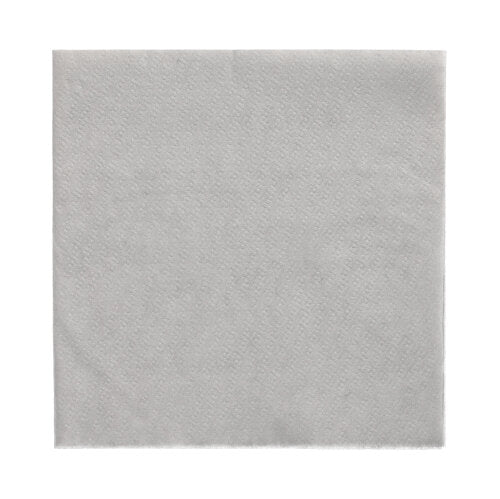Eine einzelne, schlichte PAPSTAR-Serviette 33 x 33 cm der PAPSTAR GmbH ist flach auf weißem Hintergrund abgebildet, was ihre umweltfreundlichen Eigenschaften unterstreicht.