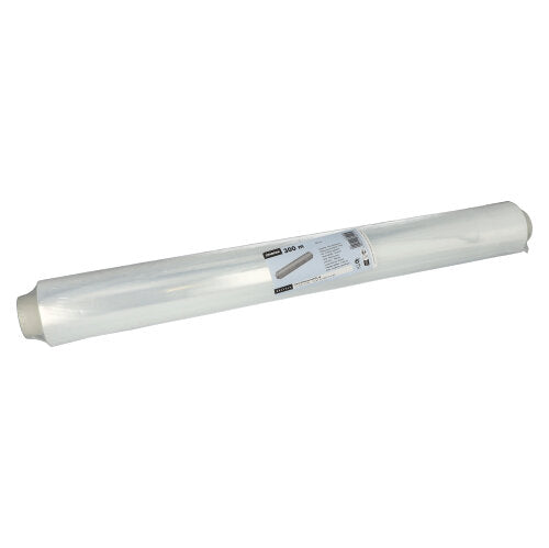 Die Starpak Frischhaltefolie 300 m x 60 cm lose (1 Stück) ist eine transparente Frischhaltefolie auf einem Kartonkern mit einem weiß-grauen Mitteletikett zur einfachen Information. Perfekt von Starpak, um Lebensmittel frisch zu halten und reißfest für die sichere Nutzung.
