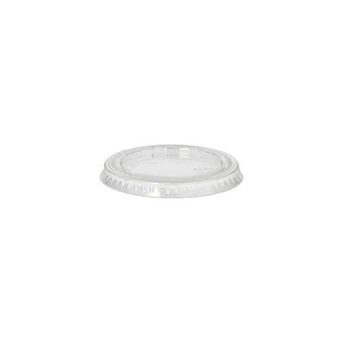 Die PAPSTAR 50 Deckel für Portionsbecher, rund Ø 6 cm aus transparentem PLA „pure“, bieten eine umweltfreundliche Alternative und werden im 50er Pack in Schrumpffolie von der PAPSTAR GmbH geliefert.