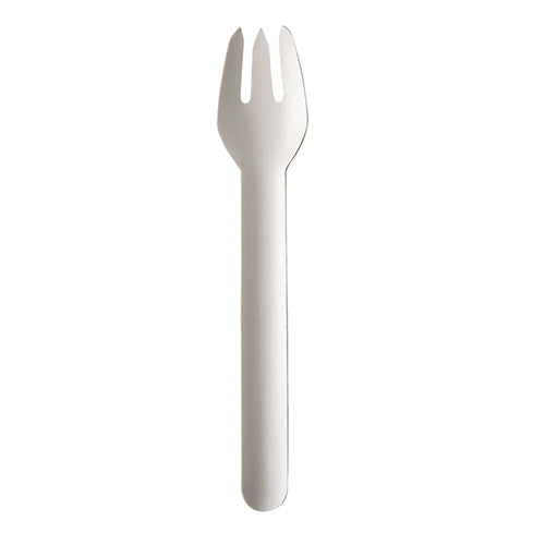 Die PAPSTAR 20 Gabeln, Papier "pure" 15,5 cm weiss (20 Stück) der PAPSTAR GmbH sind umweltfreundliche weiße Papiergabeln, ideal für den praktischen Einmalgebrauch.