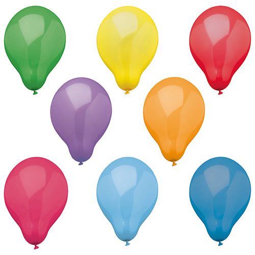 PAPSTAR 16 Luftballons Ø 25 cm, farbig sortiert von PAPSTAR GmbH – im Beutel (16 Stück), bunt gemischt für Hochzeiten oder andere festliche Anlässe.