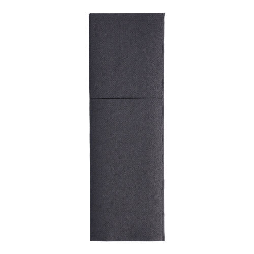 Die PAPSTAR 50 Servietten „ROYAL Collection“ (48 x 30 cm, Besteckfalz) der PAPSTAR GmbH werden flachliegend auf weißem Untergrund abgebildet und sind durch einen sichtbaren Besteckfalz horizontal in zwei Teile geteilt.