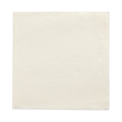 Abgebildet ist eine weiße, quadratische PAPSTAR 20 Servietten „DAILY Collection“ 1/4-Falz (32x32 cm) Serviette der PAPSTAR GmbH unbenutzt auf weißem Untergrund mit dezentem Strukturmuster – perfekt für eine stilvolle Tischdekoration.