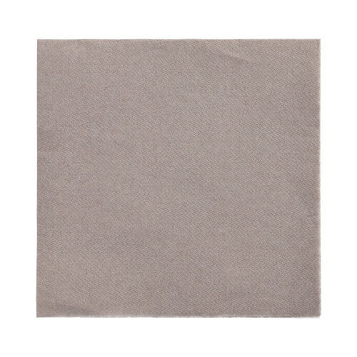 Eine einzelne PAPSTAR 150 Servietten „DAILY Collection“ 1/4-Falz-Serviette (32 x 32 cm) der PAPSTAR GmbH liegt flach auf einem weißen Untergrund.