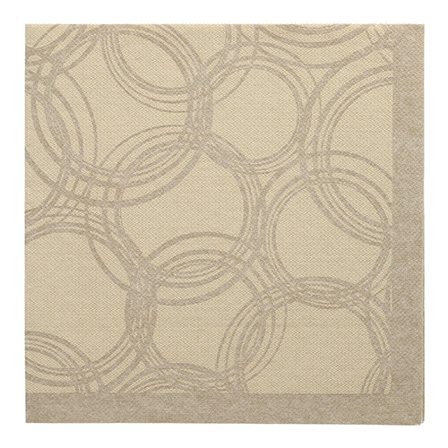 Die PAPSTAR 50 Servietten "ROYAL Collection" 1/4-Falz-Servietten (40 x 40 cm, sand) der PAPSTAR GmbH zeichnen sich durch ein elegantes, dezentes Design und eine feste Bordüre für eine edle Tischgestaltung aus.