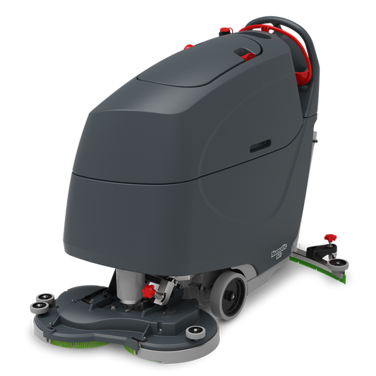Numatic battery scrubber dryer TBL8572/100T incl. integrated. Charger+2 TenTec brushes | Pack (1 piece)