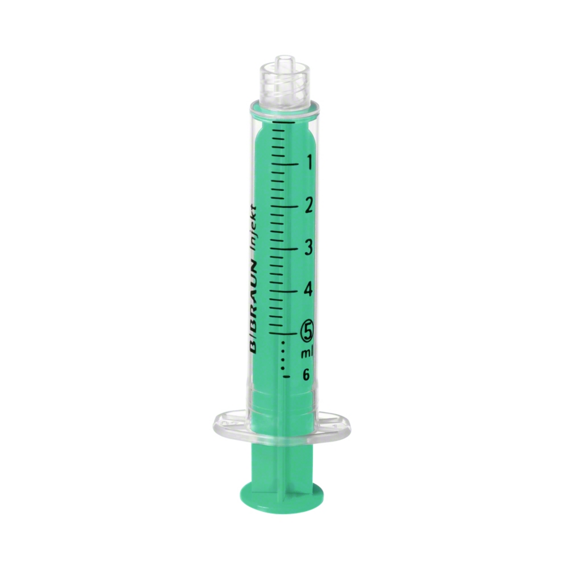 Die B. Braun Injekt® Luer Lock Solo von B. Braun Deutschland GmbH & Co. KG ist eine 5-ml-Oralspritze mit Messmarkierungen und einer transparenten Kunststoffspitze, die für eine präzise Flüssigkeitsdosierung konzipiert ist. Sie ist mit einem Luer-Lock ausgestattet, um sichere Verbindungen und Stabilität im aufrechten Zustand zu gewährleisten.