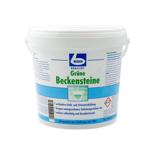 Grüne Beckensteine