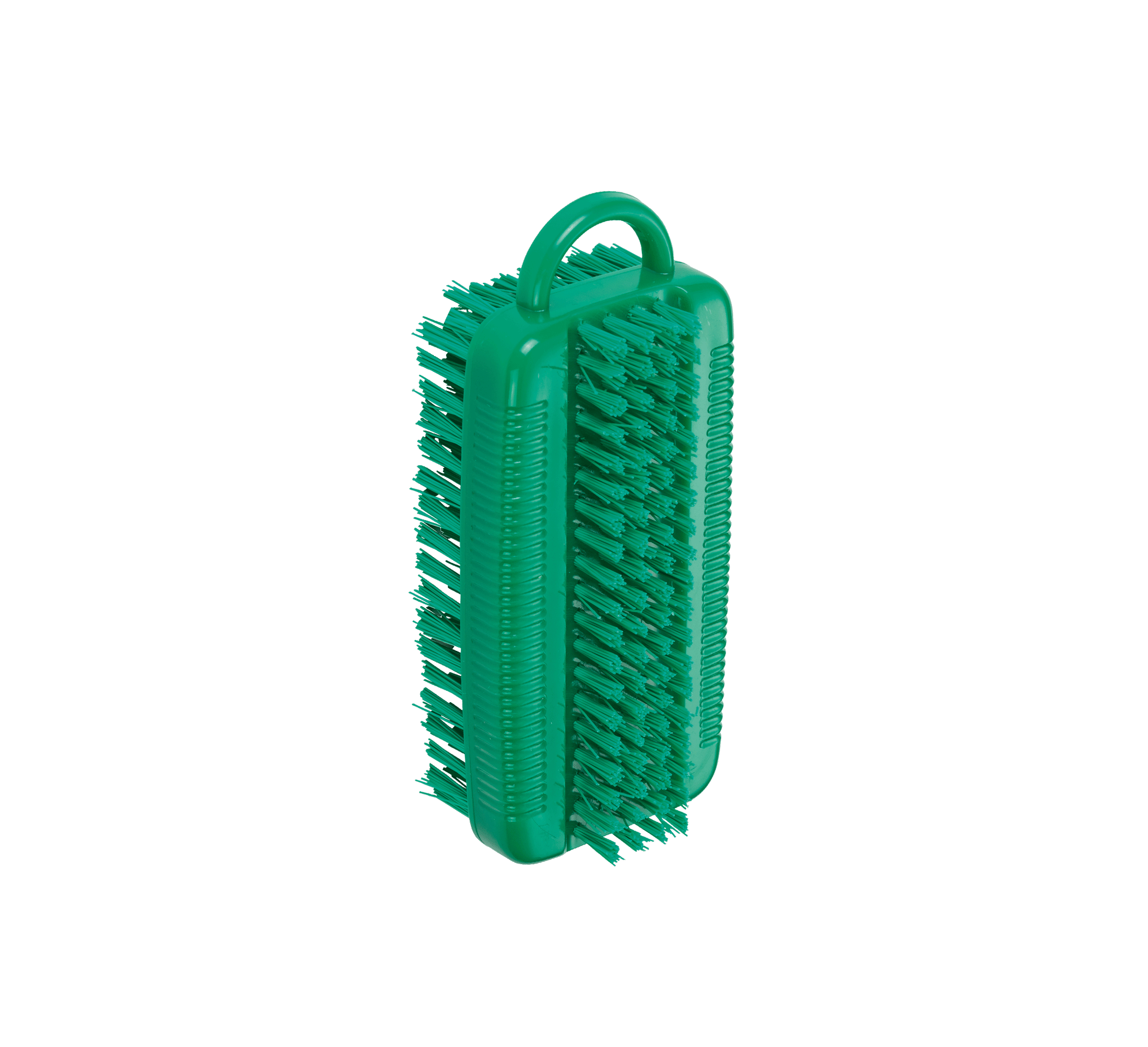 Haug Nagelbürste Doppelt PBT ø0,35 mm Mittel/Hart 110x32x50 mm Grün
