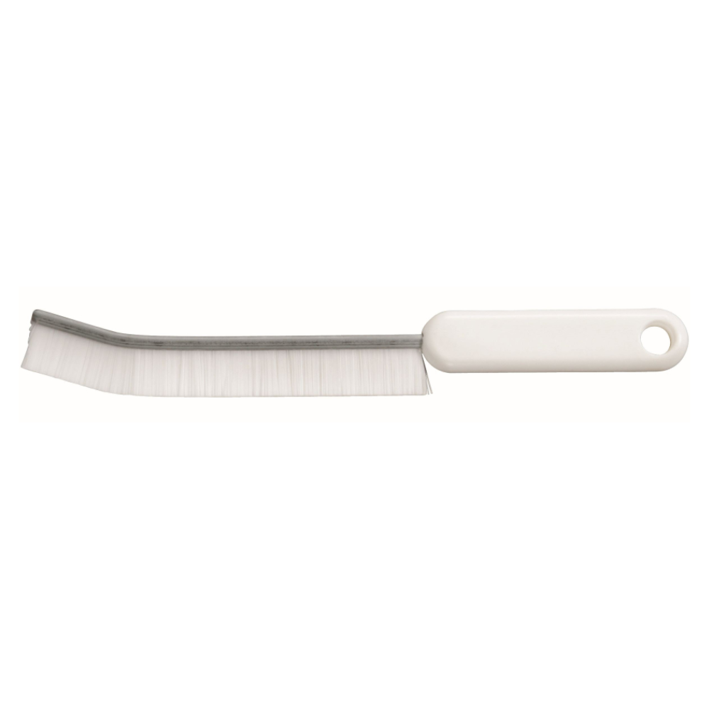 Eine schmale Haug Fugenbürste der Haug Bürsten KG mit einem Durchmesser von 0,40 mm mit harten Borsten und den Maßen 228 x 12 x 16 mm ist ideal zum Reinigen enger Stellen und in verschiedenen Farben erhältlich.