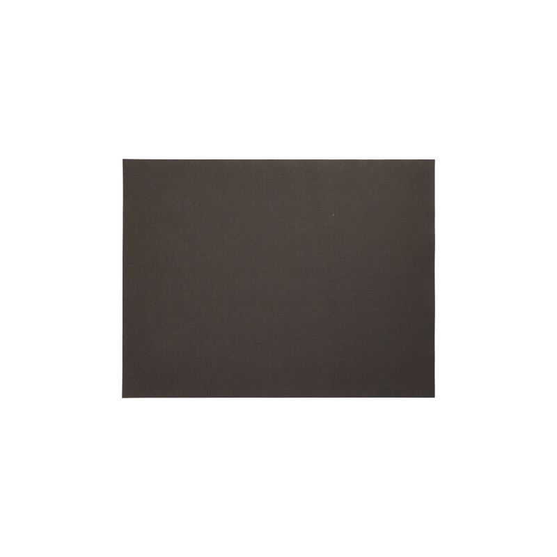 Ein rechteckiges, dunkelbraunes PAPSTAR 100 Tischsets, Papier 30 cm x 40 cm der PAPSTAR GmbH steht mittig auf einem weißen Hintergrund. Das umweltfreundliche Papier-Tischset hat eine glatte, musterlose Oberfläche.
