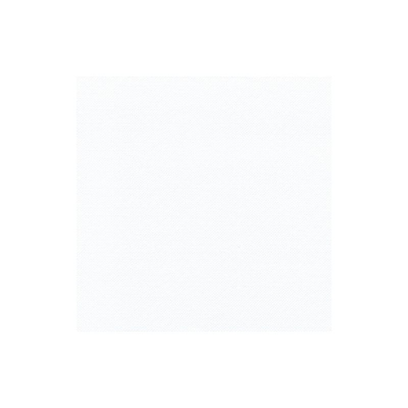 Ein schlichtes weißes Quadrat mit dezentem Strukturmuster, ähnlich dem stoffähnlichen Premium-Tissue, ideal für eine umweltfreundliche Tischdekoration. Das beschreibt die PAPSTAR „ROYAL Collection“ Servietten 1/4-Falz 40 cm x 40 cm | Folie (20 Stück) der PAPSTAR GmbH.
