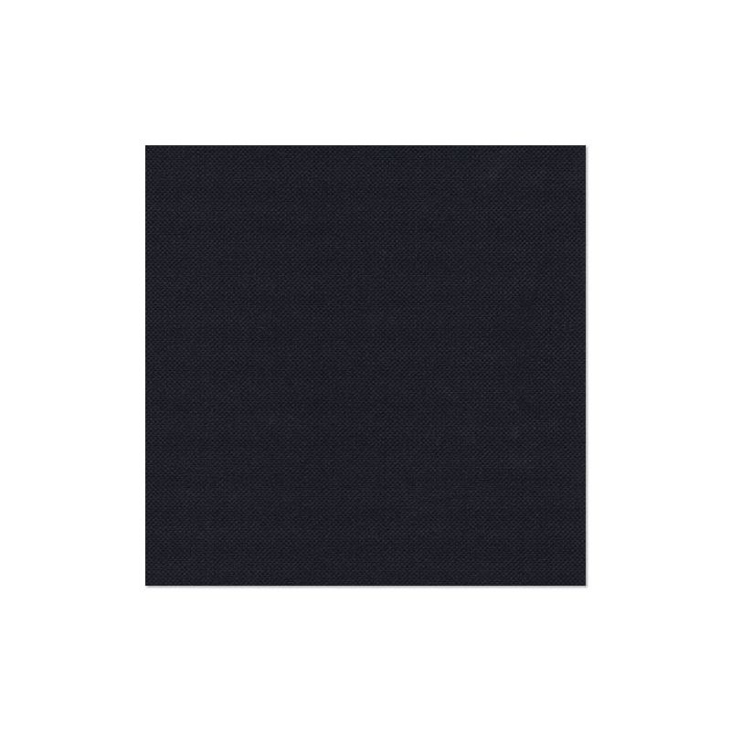 Ein schlichtes schwarzes Quadrat mit einem dezenten Strukturmuster, das an die raffinierte Eleganz der PAPSTAR „ROYAL Collection“ Servietten 1/4-Falz 40 cm x 40 cm | erinnert Folie (20 Stück), gefertigt aus stoffähnlichem Premium-Tissue, um Ihre umweltbewusste Tischdekoration aufzuwerten.