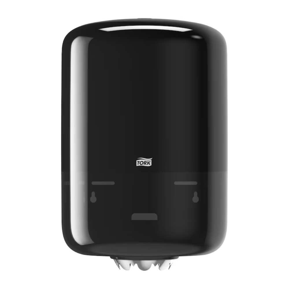 Der Tork 559008 Innenabrollungsspender Elevation M2 von Essity Professional Hygiene Germany GmbH ist ein eleganter, wandmontierter Papierhandtuchspender. Er verfügt über ein glänzendes Design mit einer transparenten Frontabdeckung zur einfachen Überwachung des Handtuchstands und einer unteren Öffnung zum Ausgeben und kombiniert so Stil mit hohem Fassungsvermögen.
