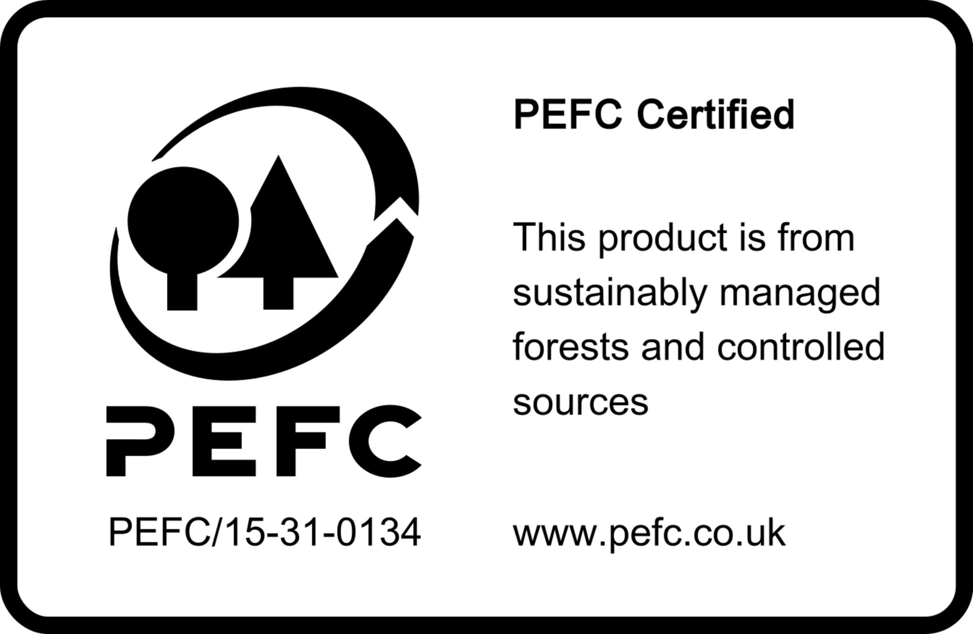 Ein schwarz-weißes PEFC Certified-Etikett mit dem PEFC-Logo, dem Zertifizierungscode SGSCH-PEFC-COC-110078 und www.pefc.co.uk bestätigt, dass die 3M Post-it® Super Sticky Notes 6820S3 (76 x 76 mm) aus nachhaltig bewirtschafteten Wäldern stammen.