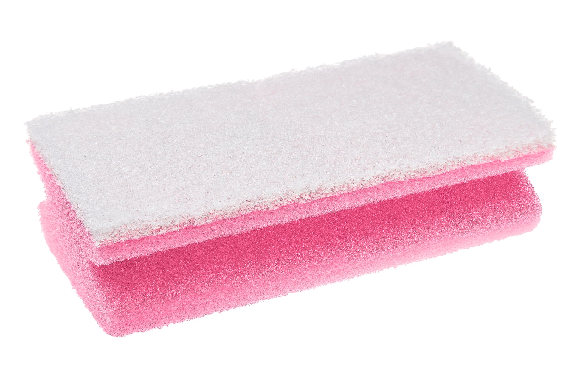 Der Scotch-Brite® Bath Griffschwamm XXL von 3M Deutschland GmbH ist ein rosafarbener Reinigungsschwamm mit einer weißen Scheuerschicht, abgebildet auf einem einfarbig weißen Hintergrund. 1 Stück pro Packung.