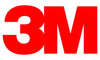 Rotes 3M Logo in fetten Großbuchstaben auf weißem Hintergrund, klar und zentriert dargestellt
