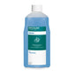 The 1-liter bottle of Dr. Schumacher Waschlotion DESCOLIND COMFORT WASH by Dr. Schumacher GmbH with a white cap and blue liquid highlights the pH skin-neutral formula and allantoin on the white-green front label next to the product information.
