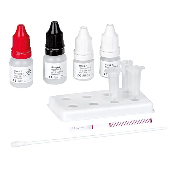 Cleartest Strep A test strips pack: 25 test strips | Pack (25 tests)
