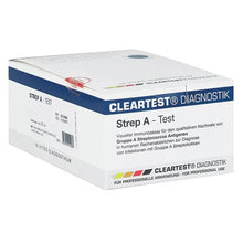 Cleartest Strep A-Test cassette form pack: 5 test cassettes | Pack (5 tests)