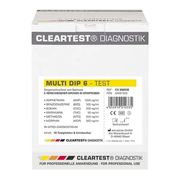 Cleartest Multi-Dip 12 Test