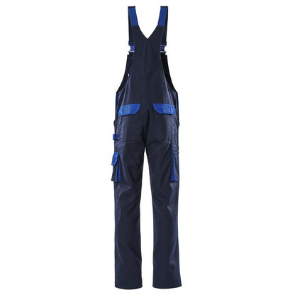 MASCOT® Monza dungarees, navy/grain blue