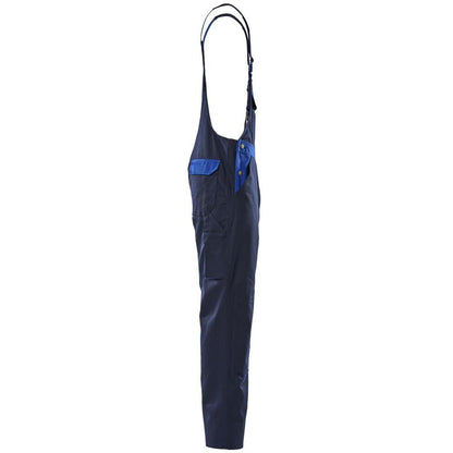MASCOT® Monza dungarees, navy/grain blue