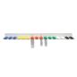 Varioflex-Ampullenschiene Kst. zweireihig für Ampullen 32