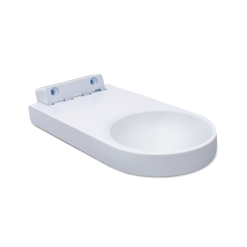 Drip tray for universal dispenser REF2040 made of plastic, white | Pack (1 piece)