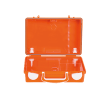 QUICK-CD First Aid Kit, Orange, Empty