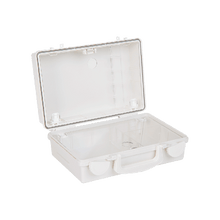 QUICK-CD First Aid Kit, White, Empty