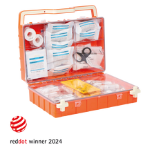 Orange First Aid Kit DYNAMIC-GLOW L, Compliant with DIN 13169