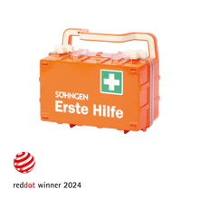 Orange First Aid Kit DYNAMIC-GLOW S, Compliant with DIN 13157