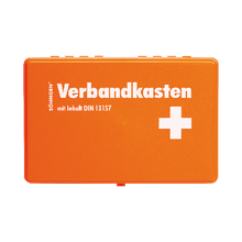 KIEL First Aid Kit, Empty, Plastic, Orange