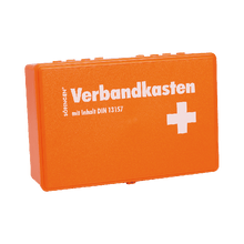KIEL First Aid Kit, Empty, Plastic, Orange